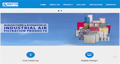 Desktop Screenshot of adityafilter.com